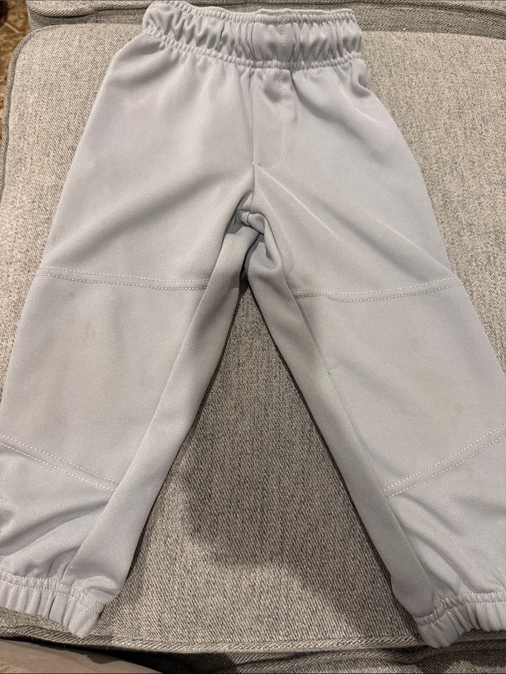 Champions Kids Light Gray Elastic-Waist Bottoms